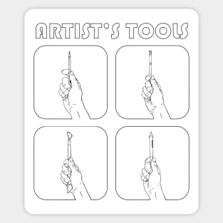 Artist's Tools Sticker
